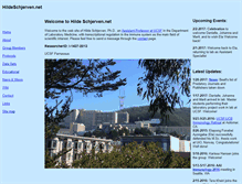 Tablet Screenshot of hildeschjerven.net